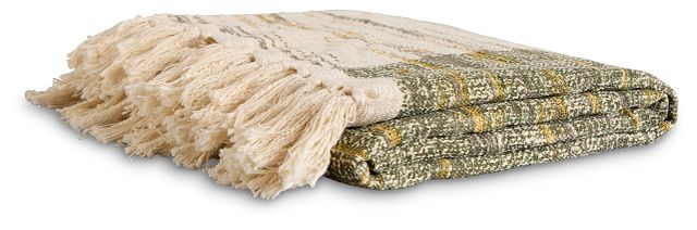 Kingsley Ivory 50"x 60" Throw