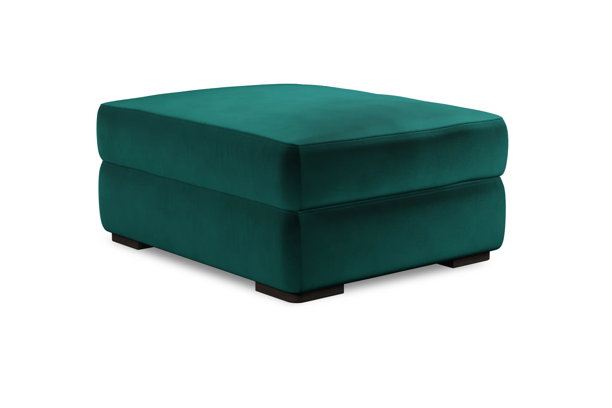 Edgewater Joya Green Ottoman