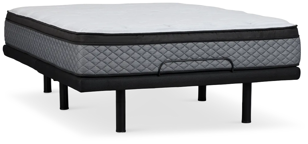 Kevin Charles By Sealy Essential Plush Elite Adjustable Mattress Set