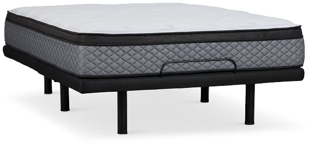 Kevin Charles By Sealy Essential Plush Elite Adjustable Mattress Set