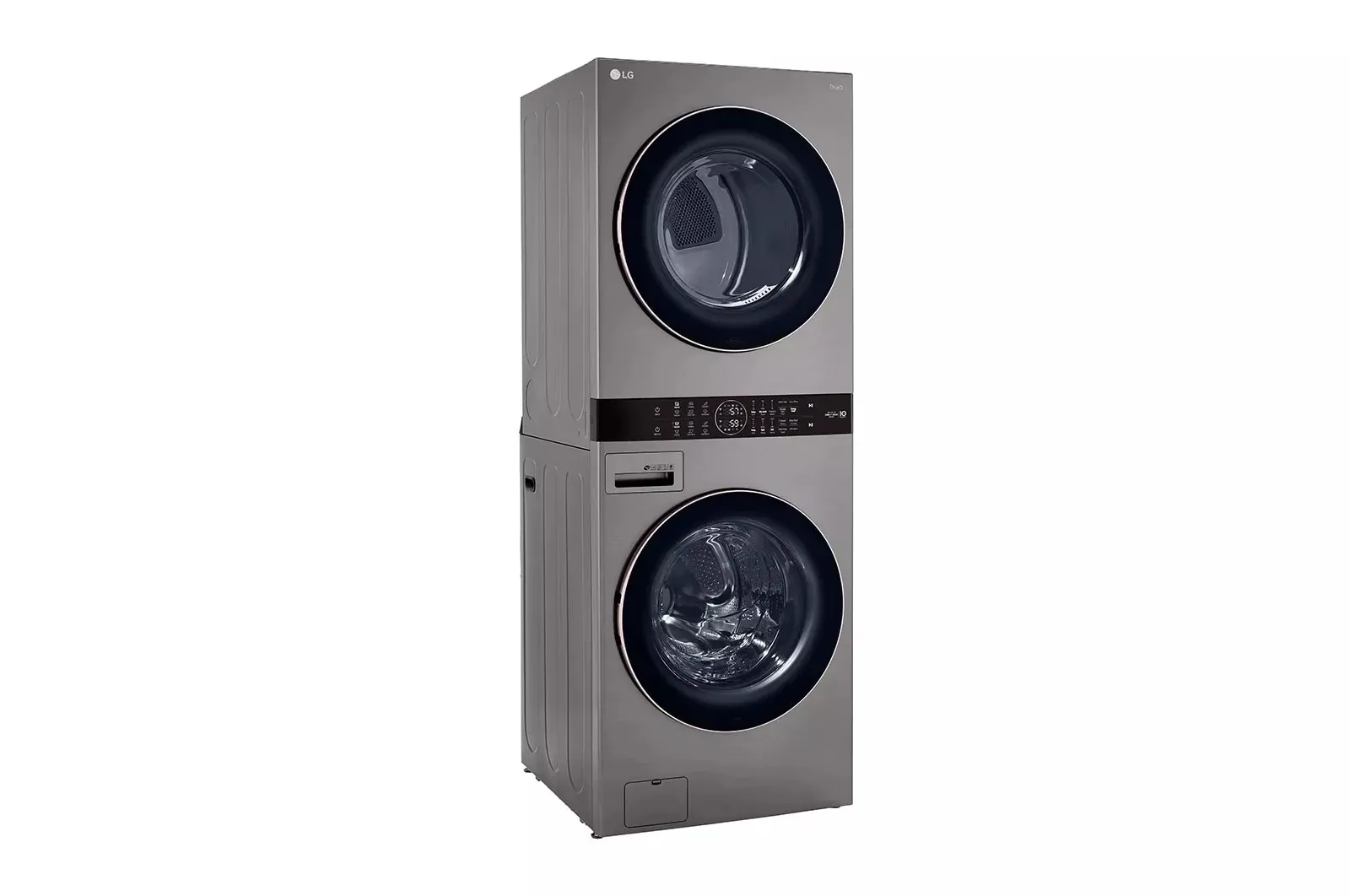 Lg 100 Series Gray Electric Laundry Center