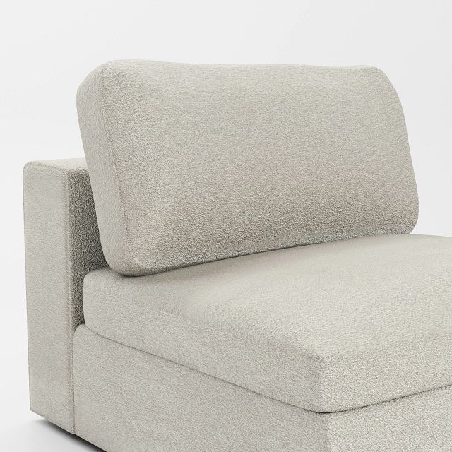 Destin Elite Ivory Fabric Swivel Chair