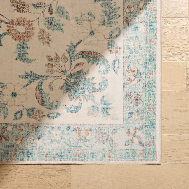 Lilly Light Blue 5x8 Area Rug