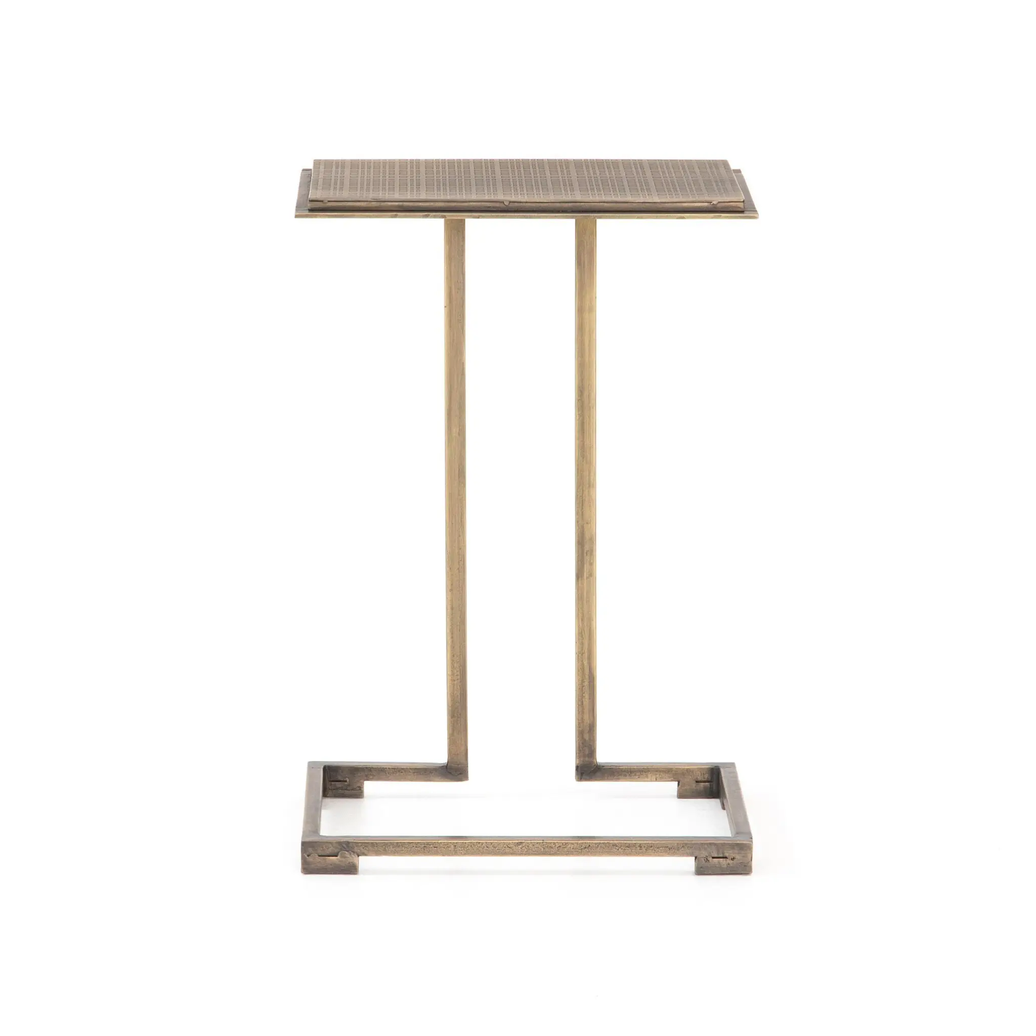 Four Hands Alli Brass C-side Table Four Hands Alli Brass C-side Table