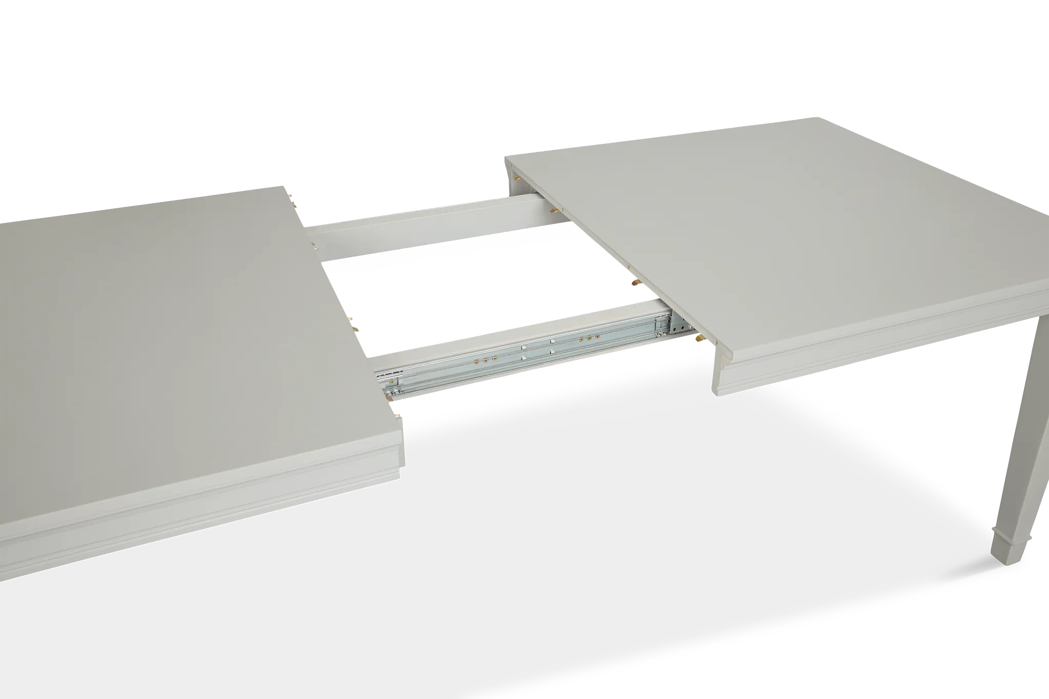 Cape Cod Gray Rect Table & 4 Upholstered Chairs