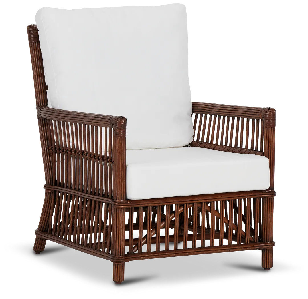 Kona Dark Tone Woven Accent Chair