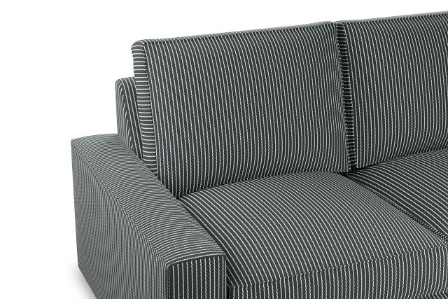 Edgewater Lucy Navy Large Two-arm Sectional