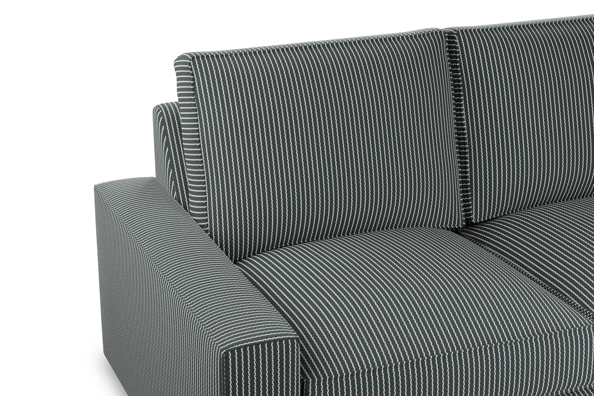 Edgewater Lucy Navy Large Two-arm Sectional