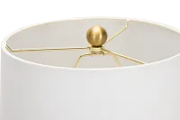 Alexa White Table Lamp