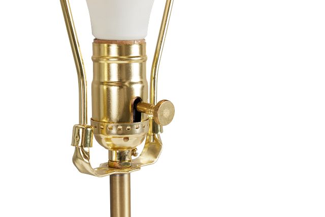 Alexa White Table Lamp