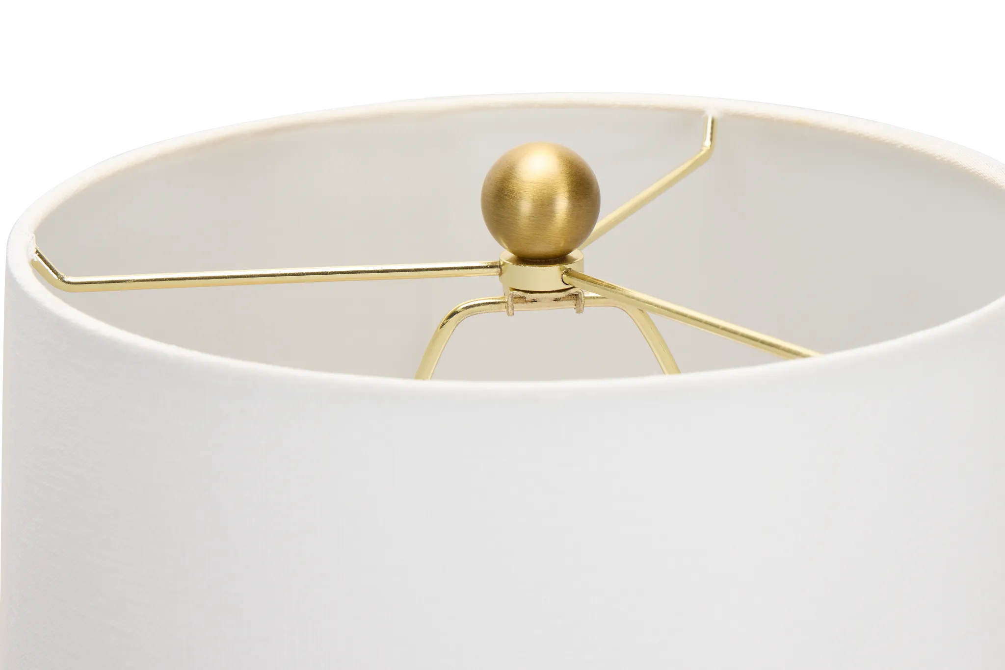 Alexa White Table Lamp