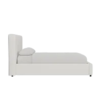 Grayton Elite Ivory 44" Upholstered Platform Bed