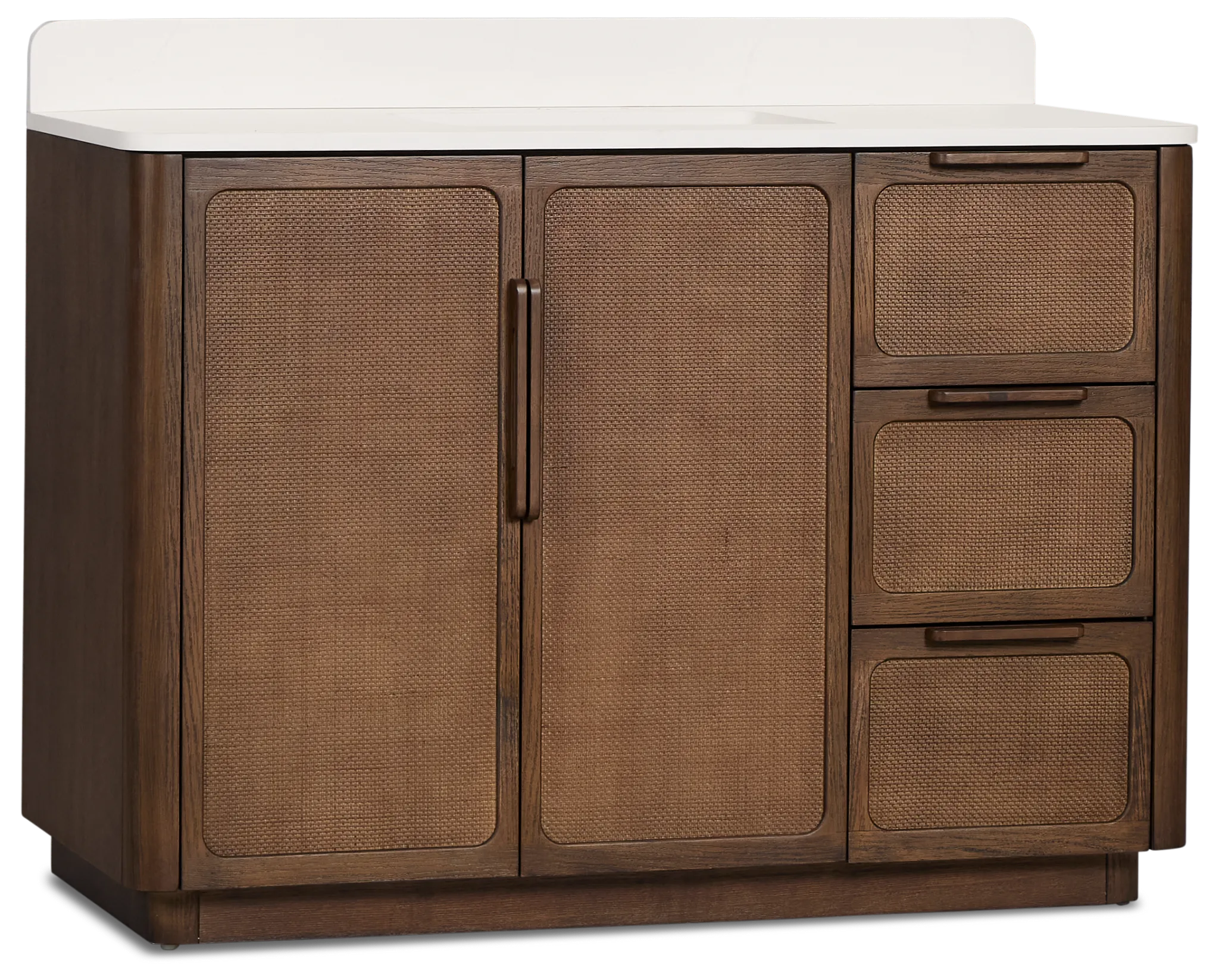 Pacific Mid Tone 48" Single Bathroom Vanity