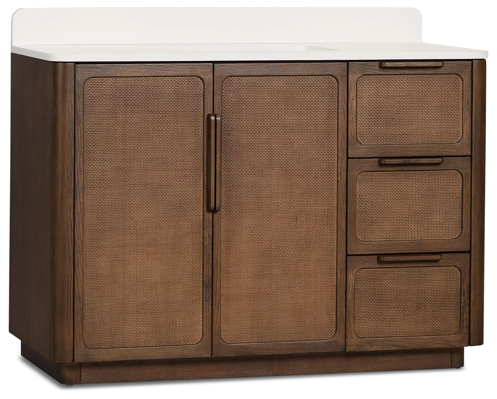 Pacific Mid Tone 48" Single Bathroom Vanity Pacific Mid Tone 48" Single Bathroom Vanity