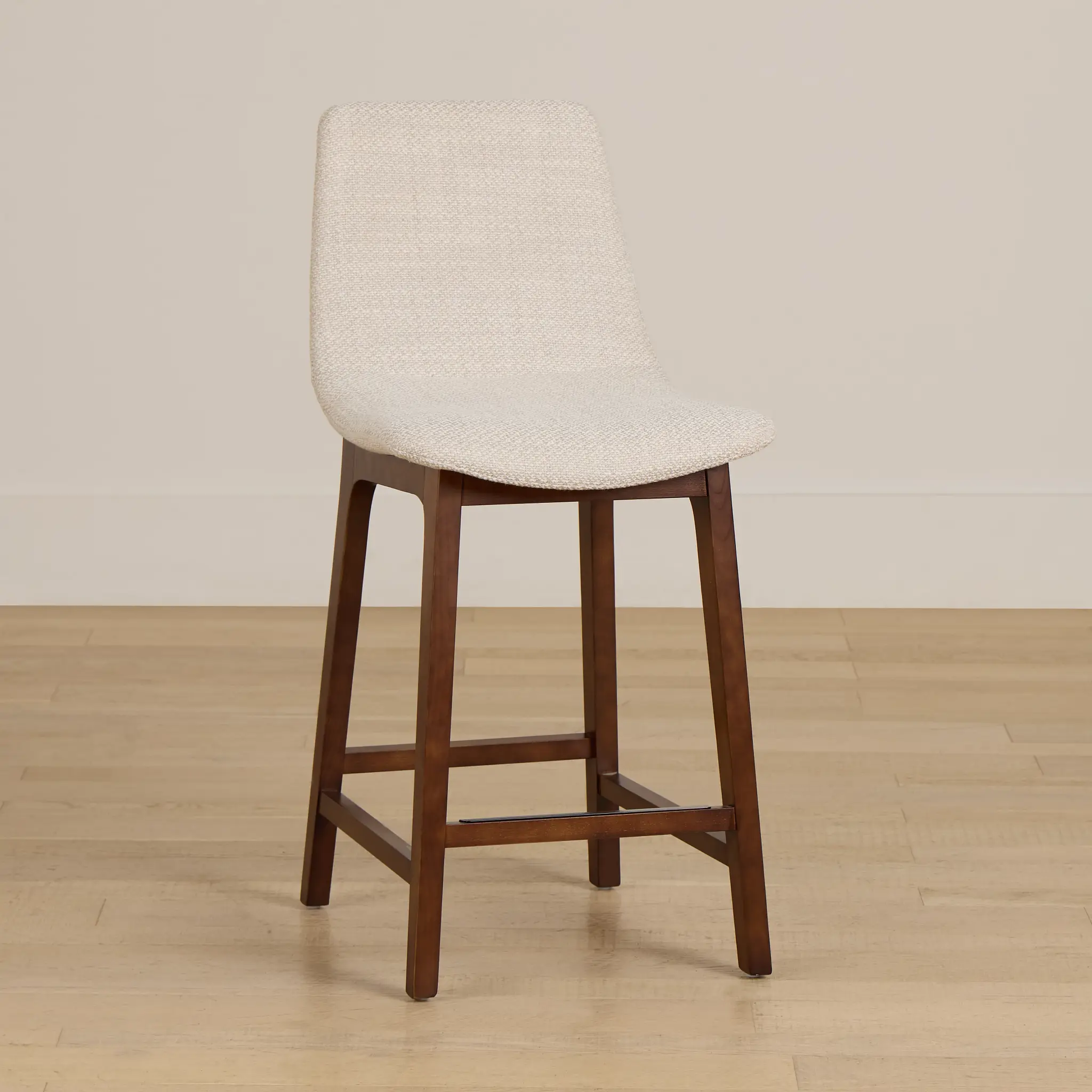 Hamilton Light Beige Fabric 24" Upholstered Barstool Hamilton Light Beige Fabric 24" Upholstered Barstool