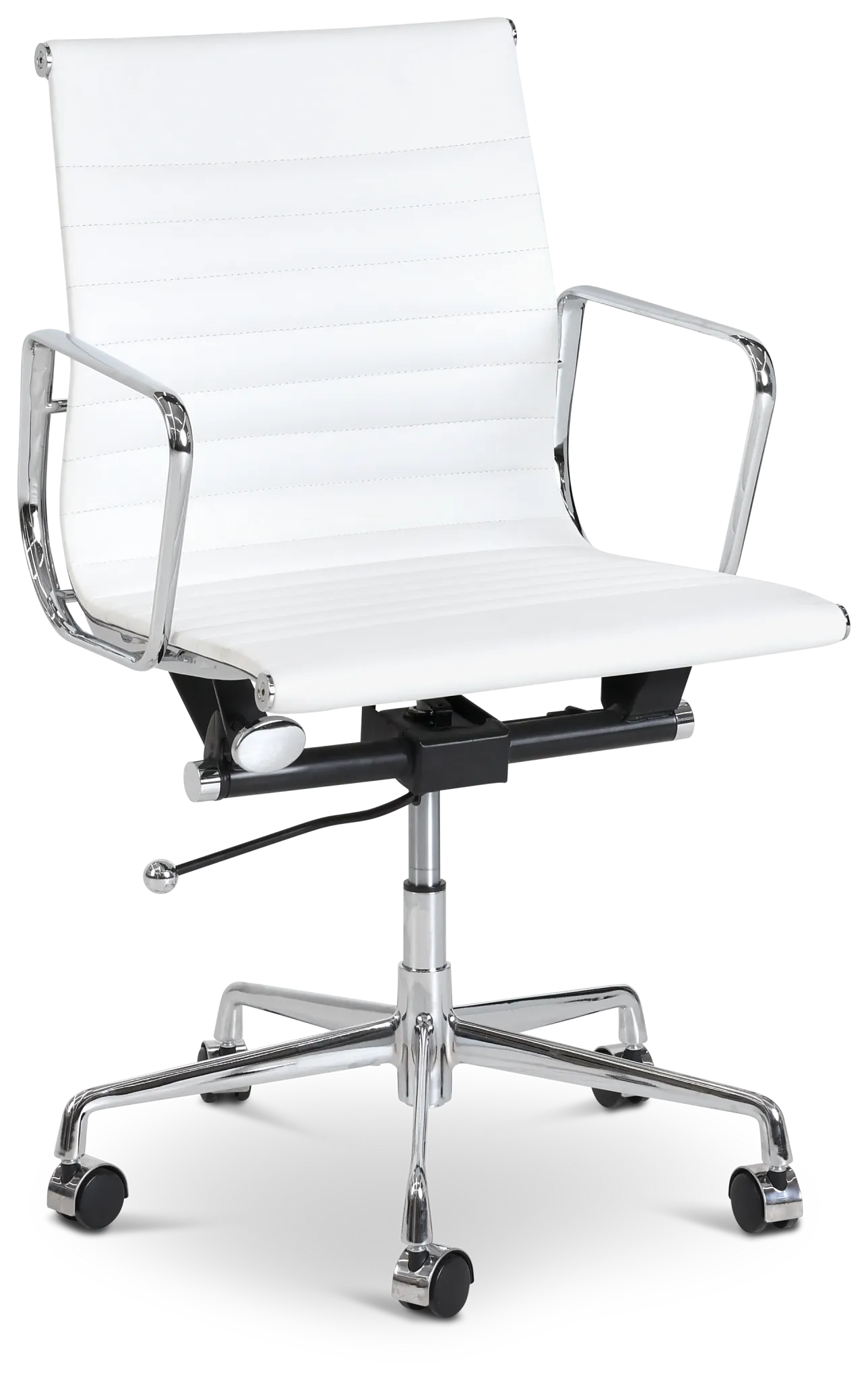 Mateo White Desk Chair