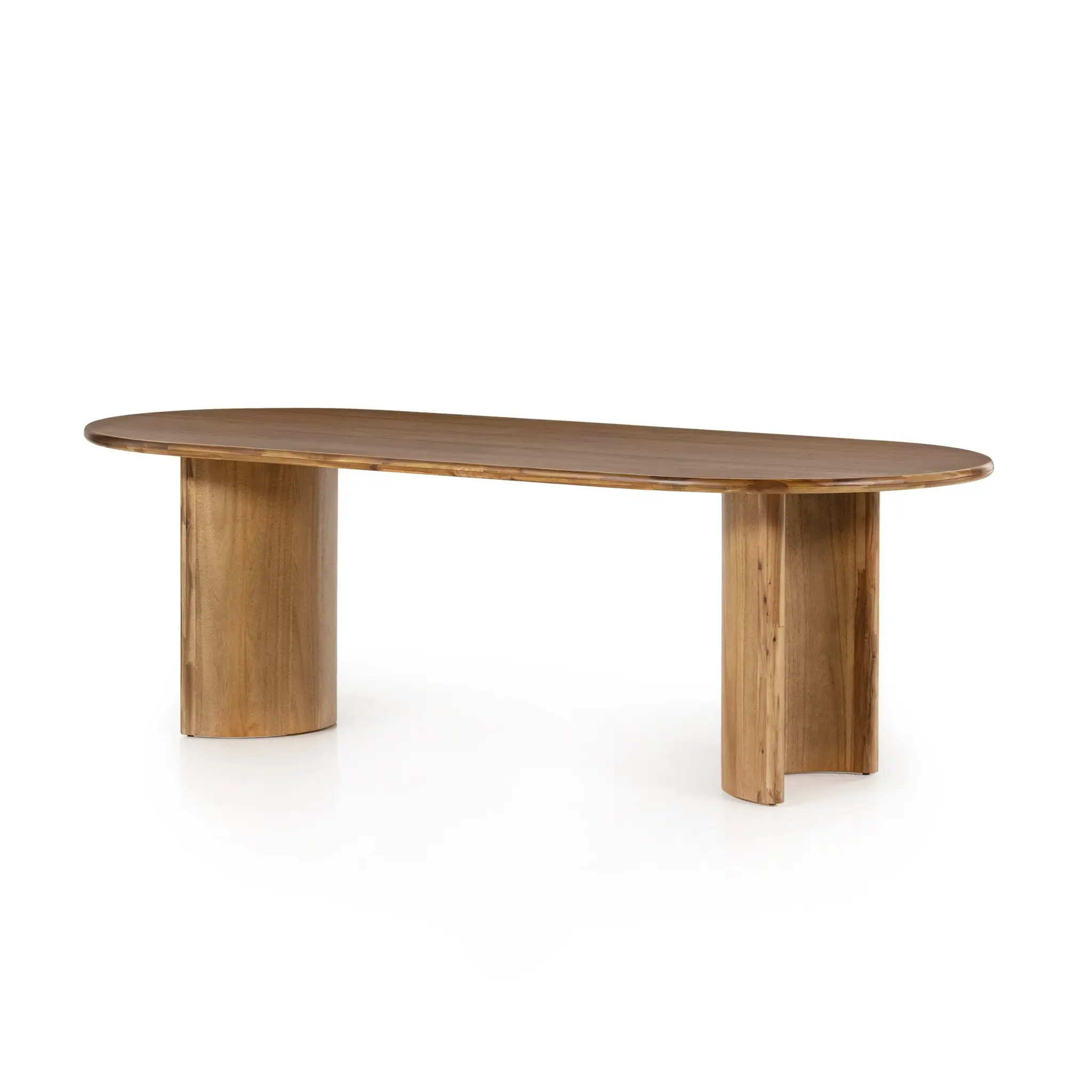 Paloa Light Tone Oval Table Paloa Light Tone Oval Table
