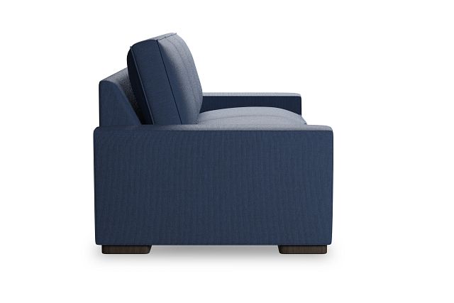 Edgewater Revenue Dark Blue 84" Sofa W/ 3 Cushions (2)