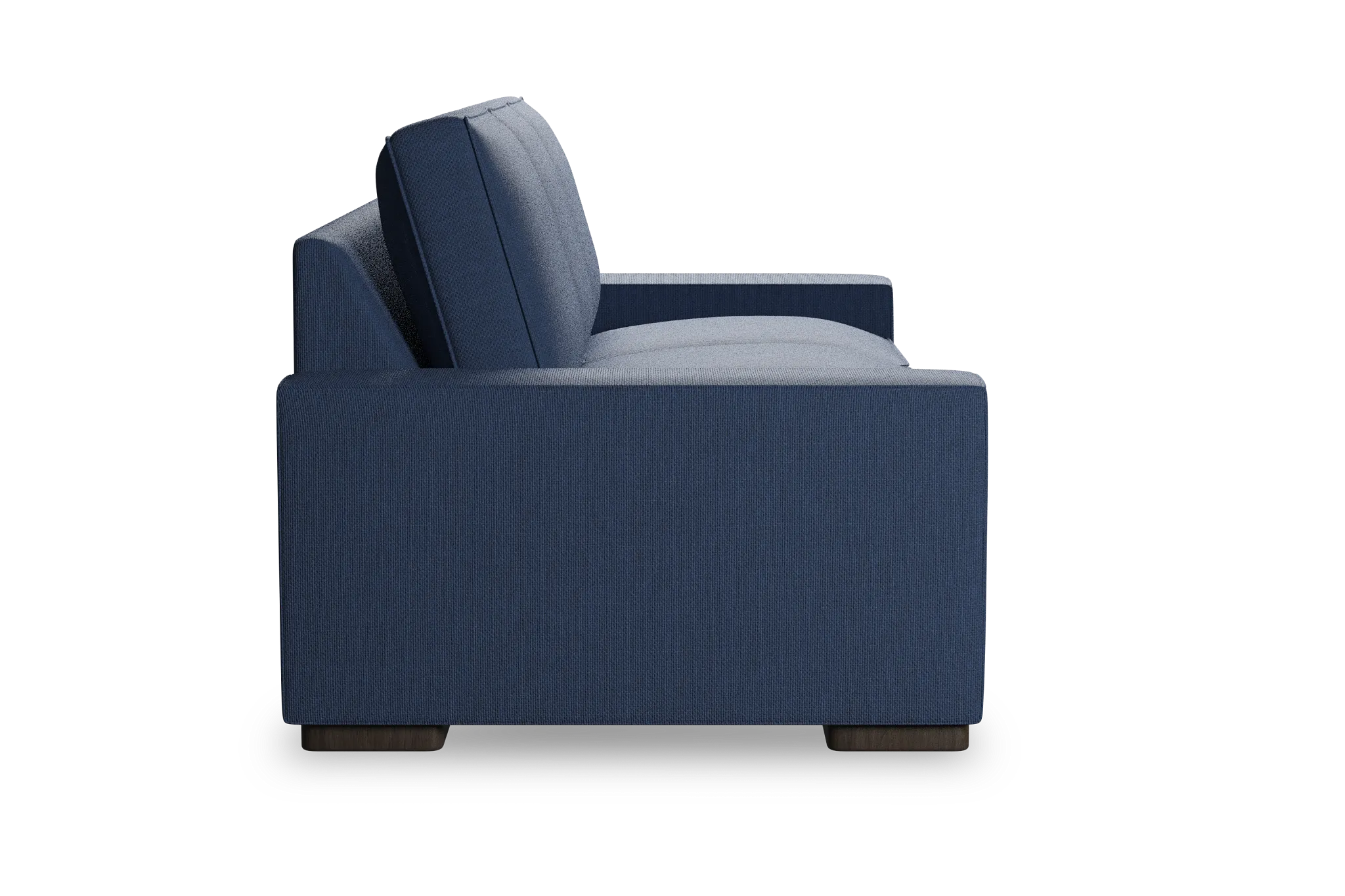 Edgewater Revenue Dark Blue 84" Sofa W/ 3 Cushions