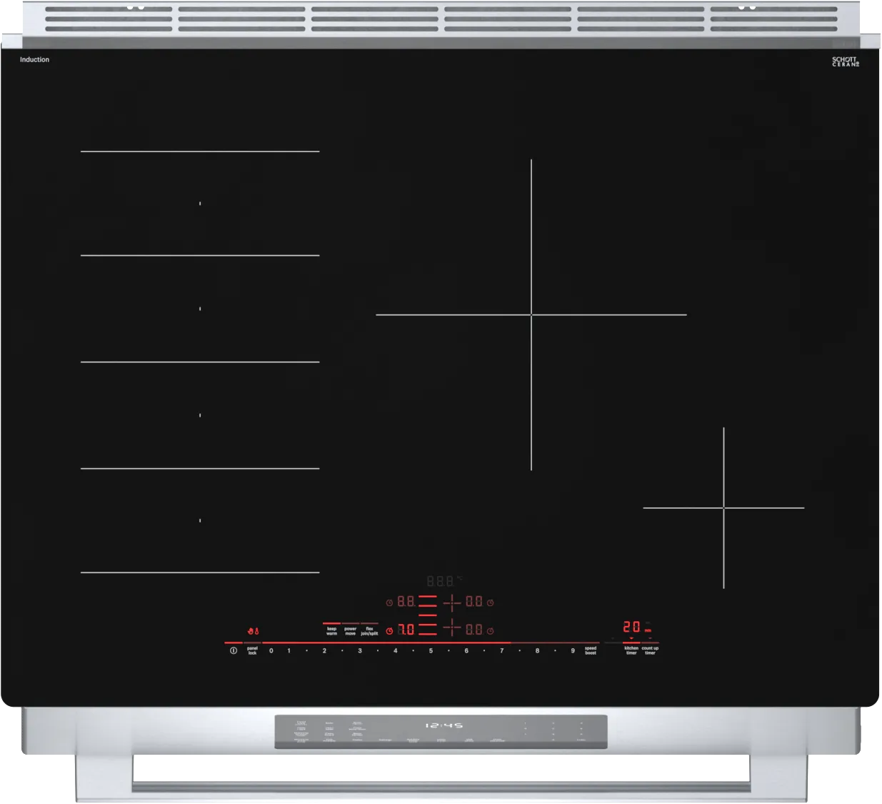 Benchmark Stainless Steel 30" Induction Range