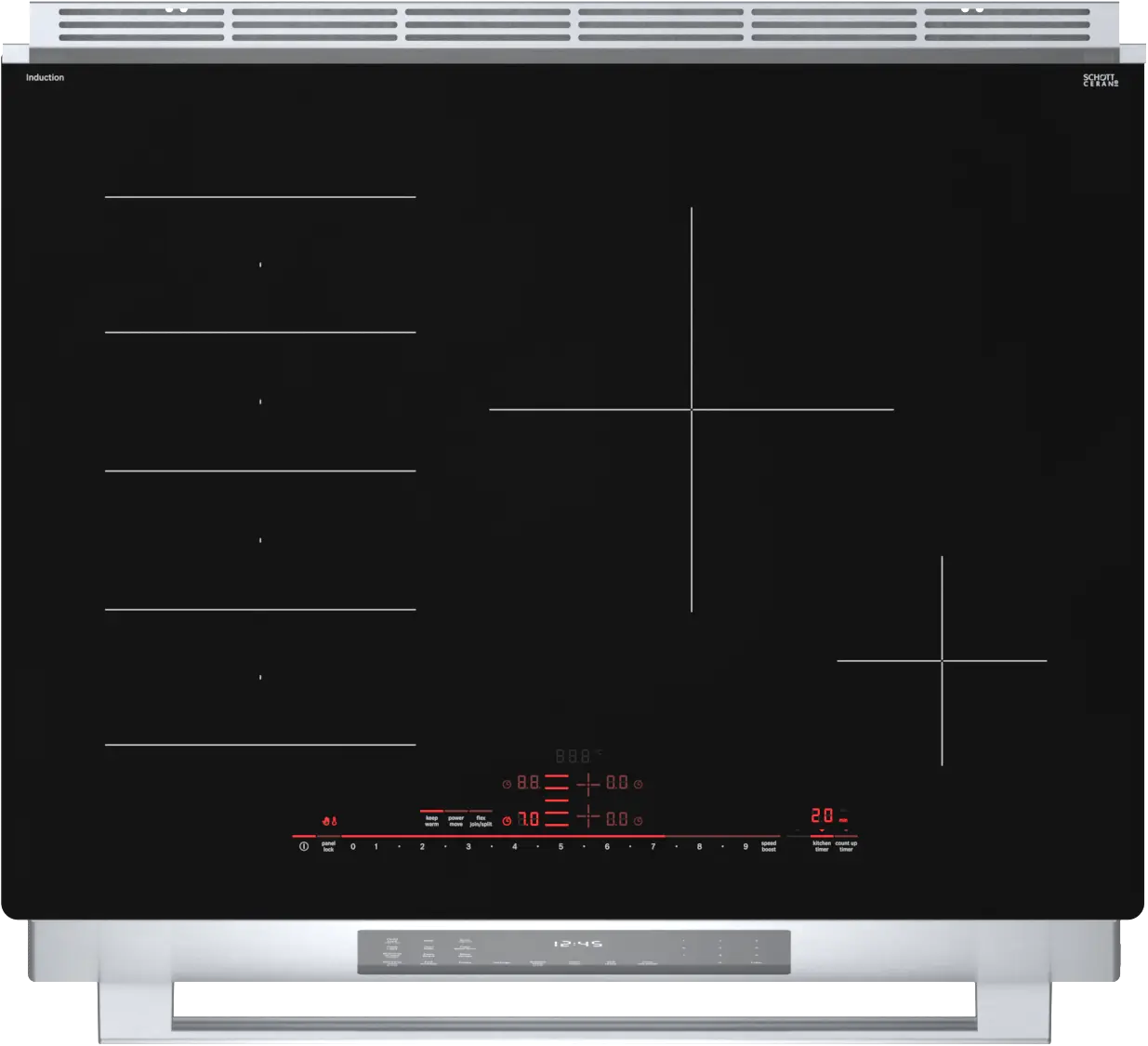 Benchmark Stainless Steel 30" Induction Range Benchmark Stainless Steel 30" Induction Range