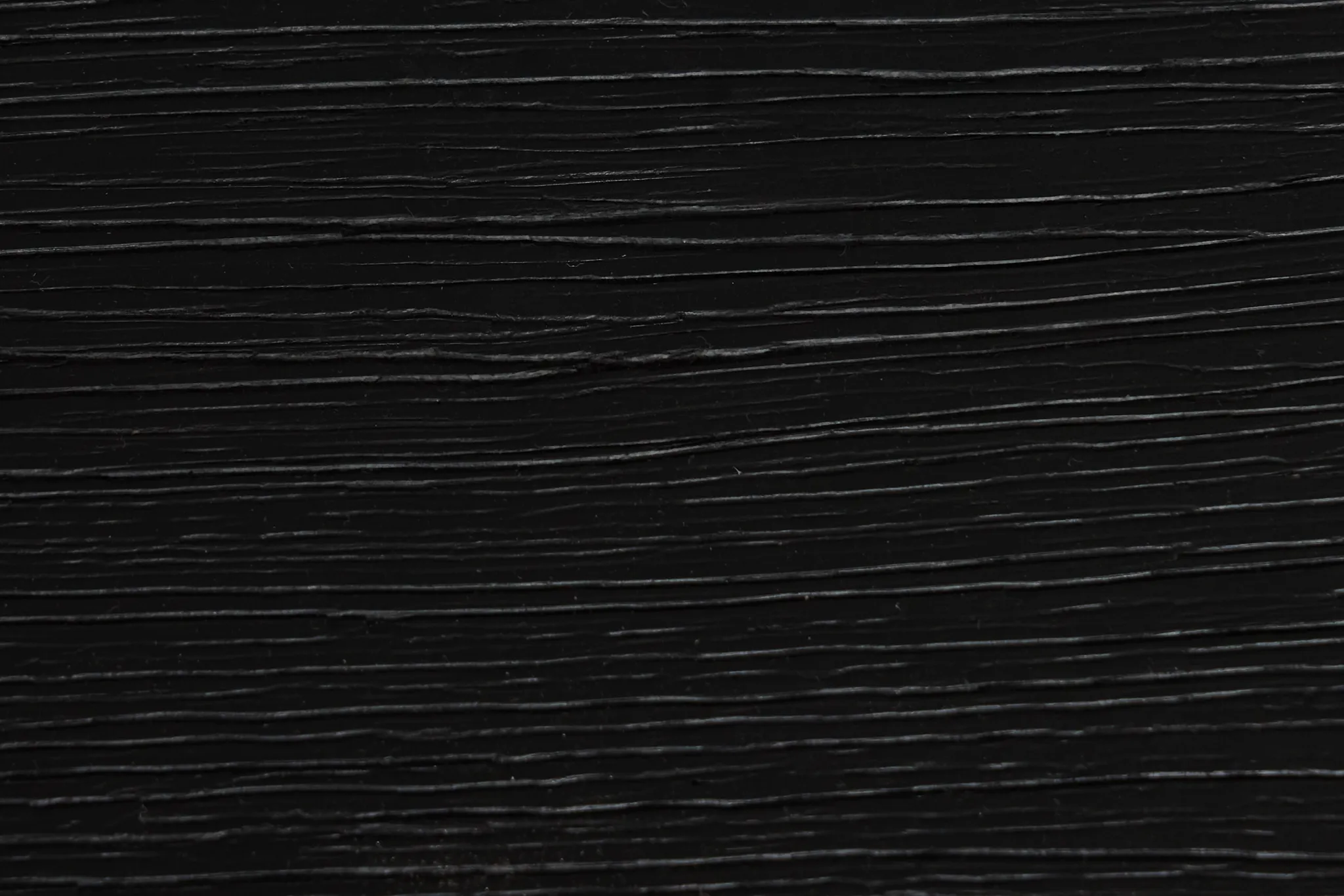 Santorini Black Woven Nightstand