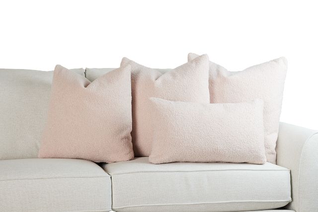 Henley Light Pink 24" Accent Pillow