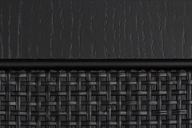 Pacific Black Floor Mirror