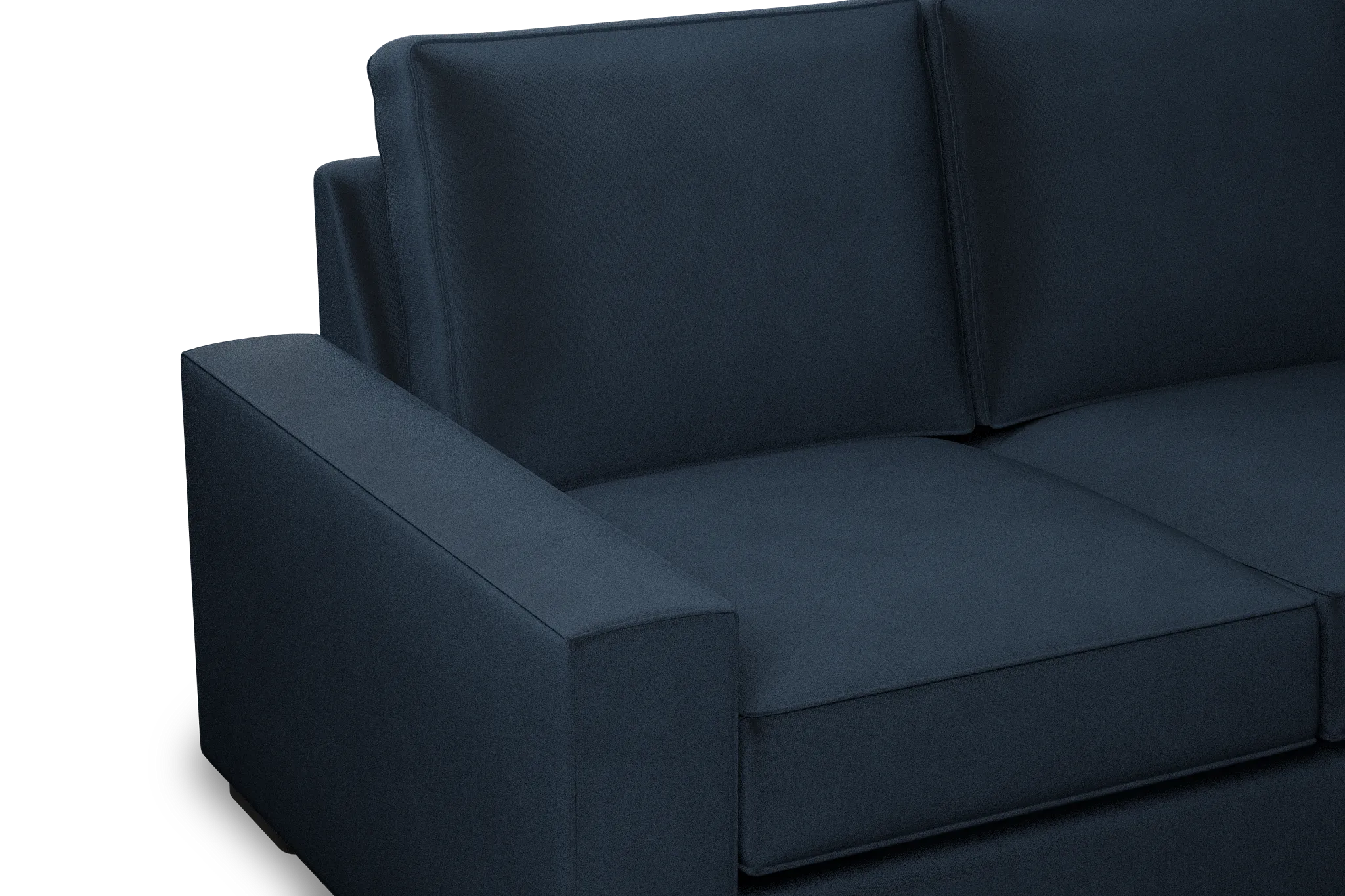 Edgewater Joya Dark Blue 96" Sofa W/ 3 Cushions