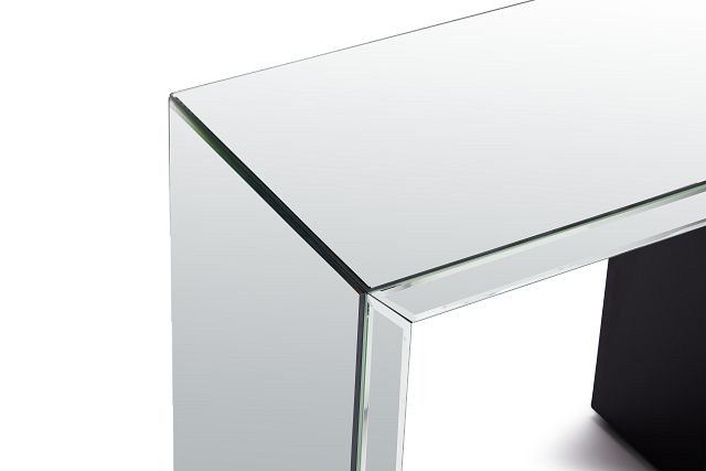 Alexia Silver Mirrored Nesting End Table