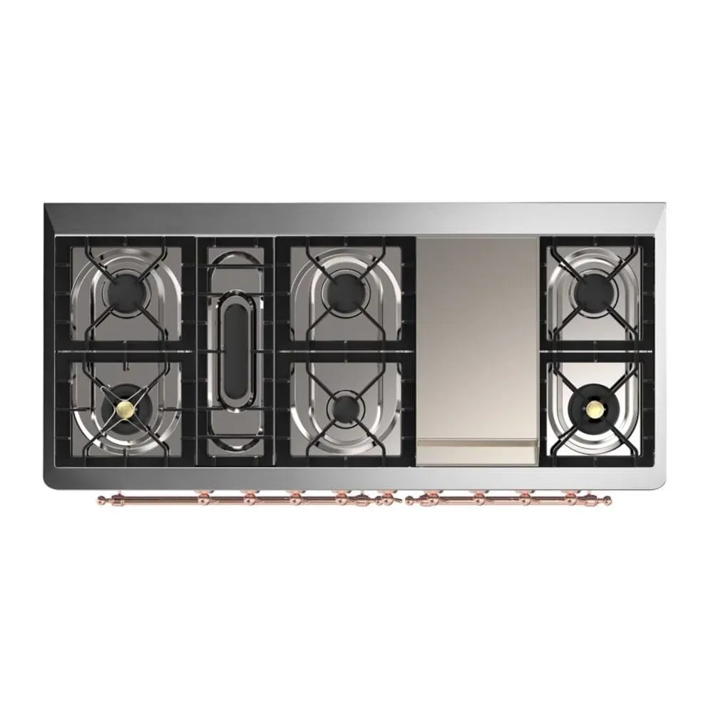 Ilve Majestic Ii Blue 60" Gas Range