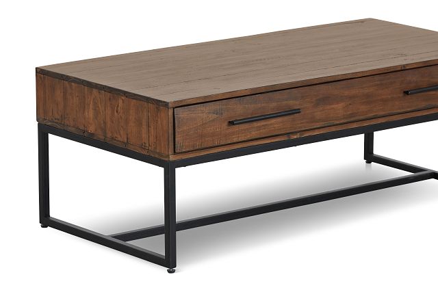 Chicago Dark Tone Rectangular Coffee Table