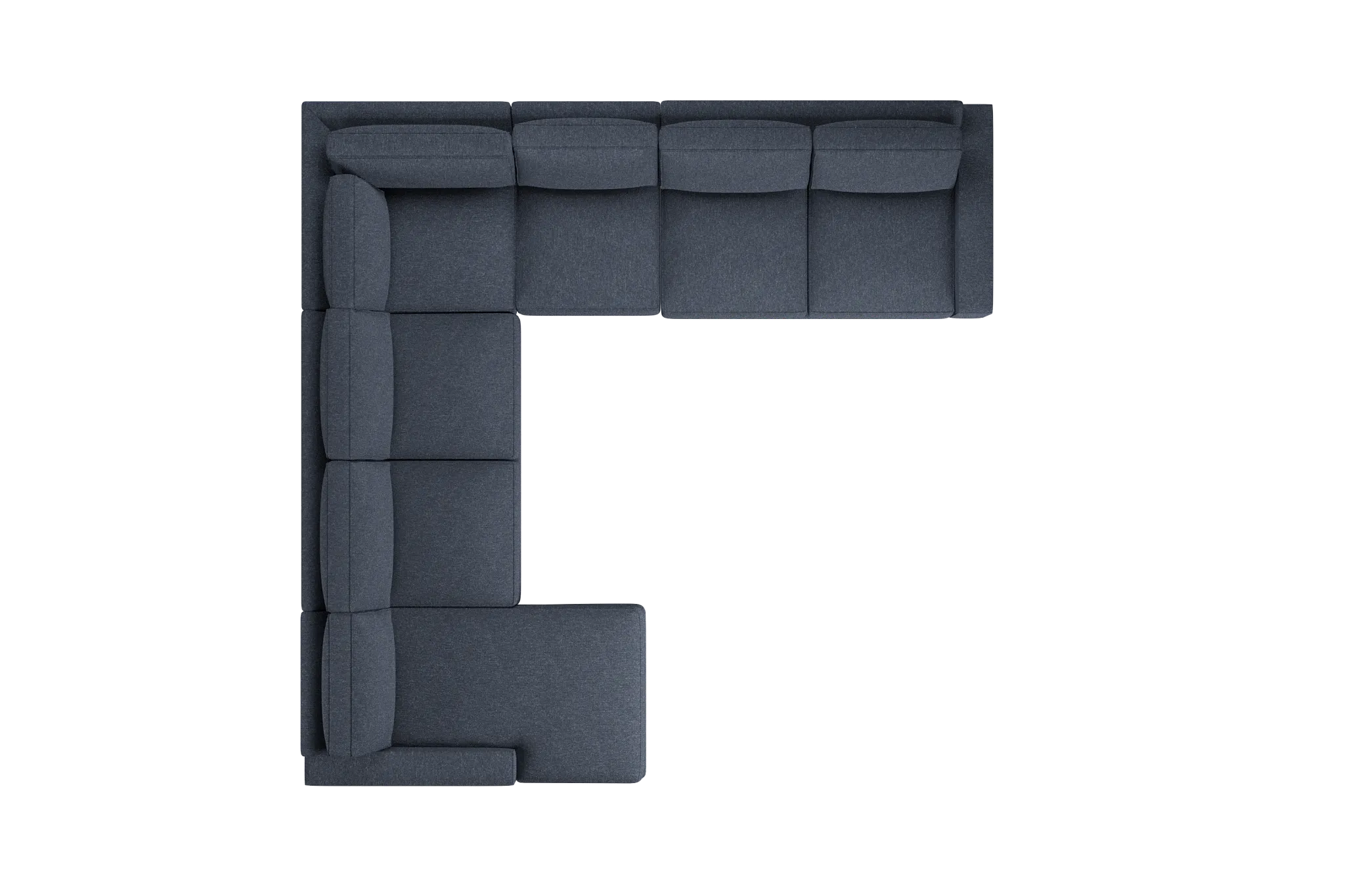 Edgewater Maguire Blue Large Left Chaise Sectional