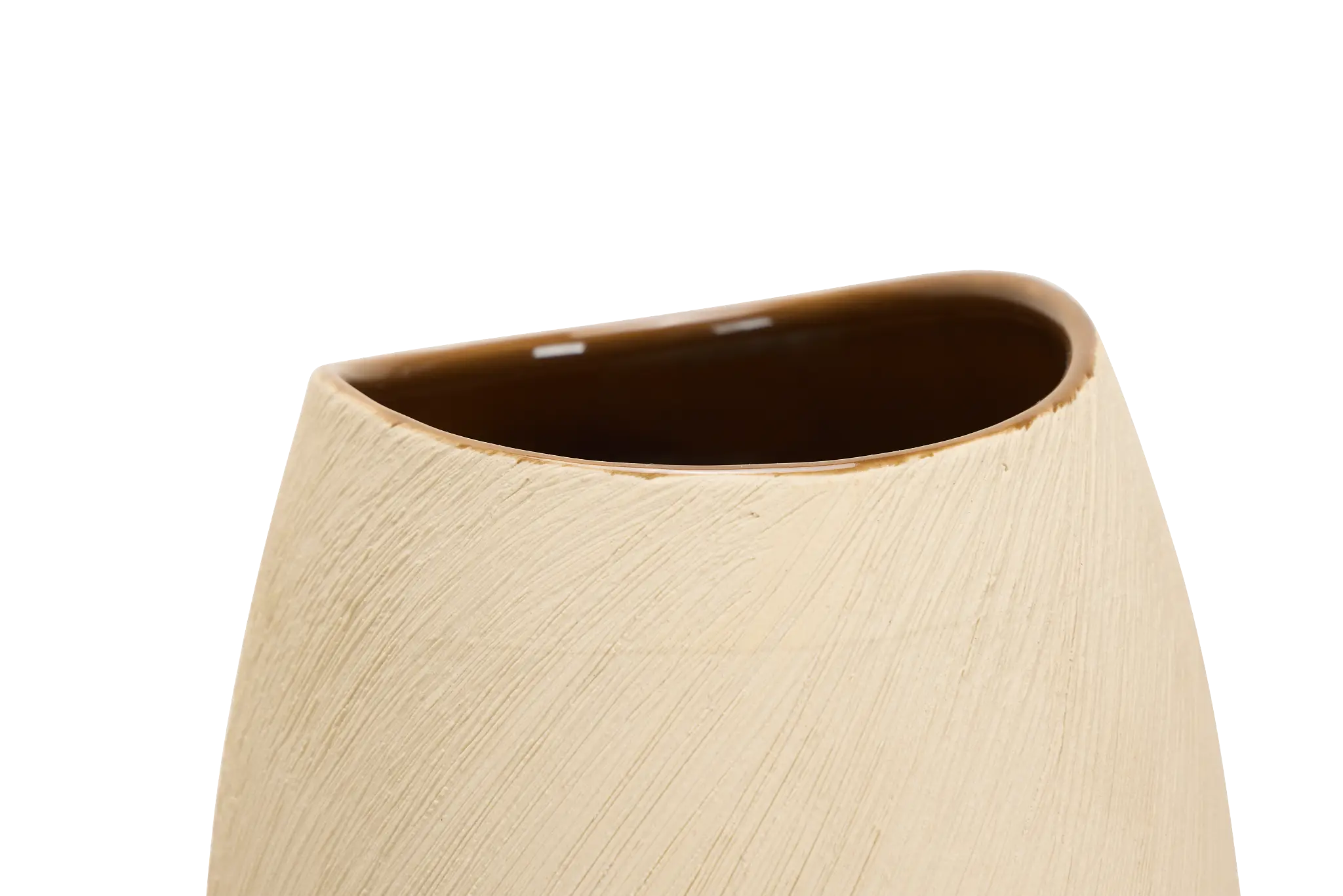 Enya Brown Large Vase Enya Brown Large Vase