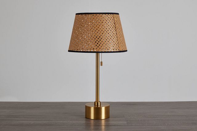 Hazel Gold Marble Table Lamp