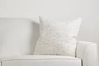 Baxter Gray 22" Accent Pillow