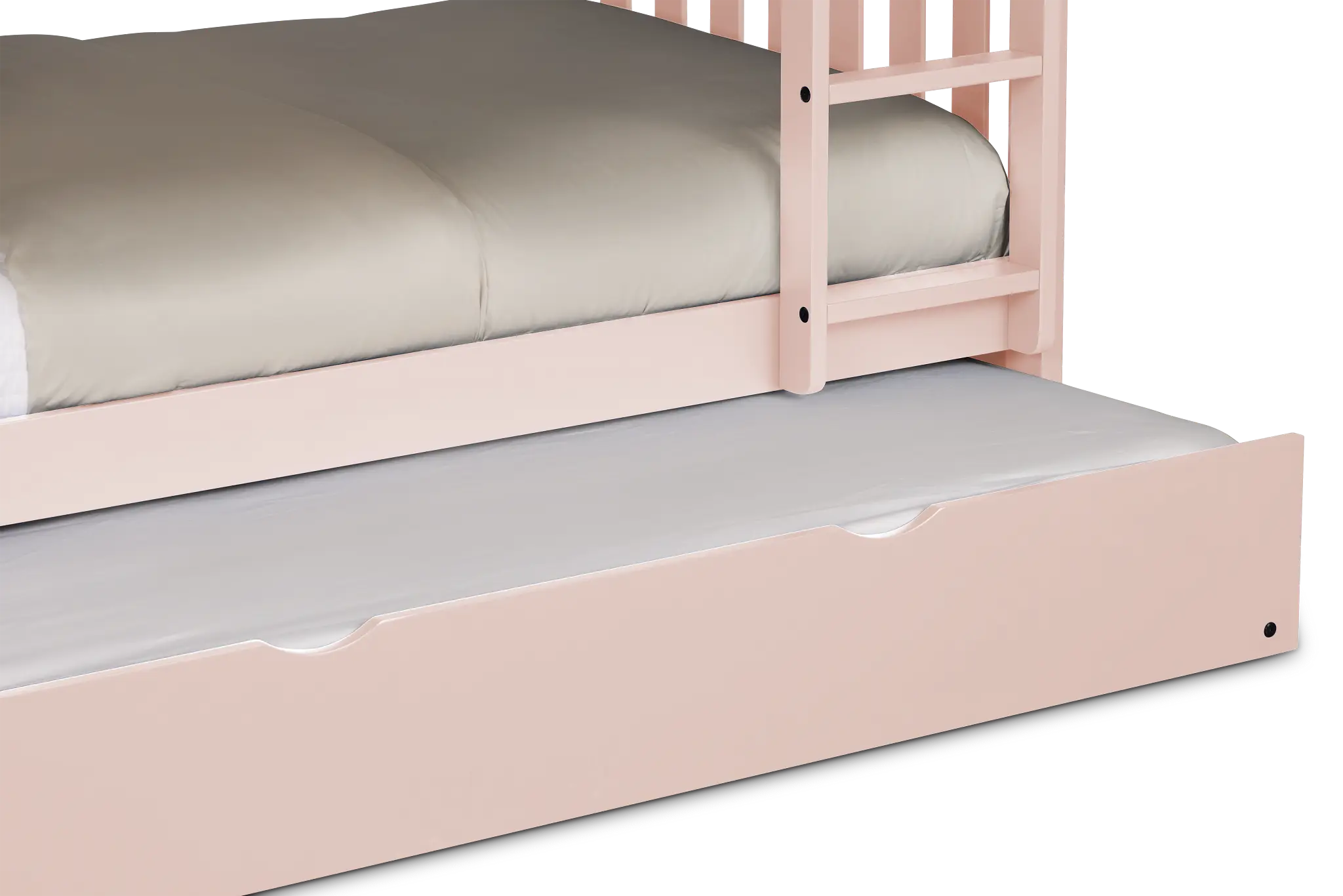 Charleston Pink Trundle Bunk Bed Charleston Pink Trundle Bunk Bed