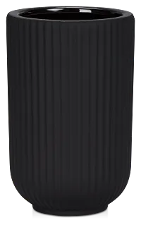 Rivi Black Small Vase