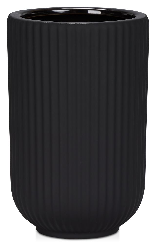 Rivi Black Small Vase