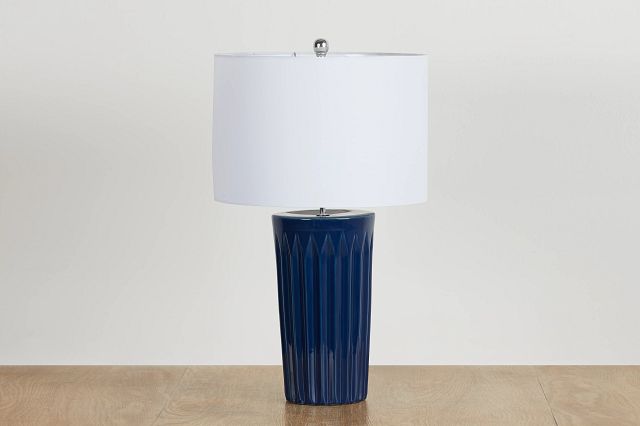 Briggs Blue Table Lamp