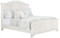 Savannah Ivory Panel Bed