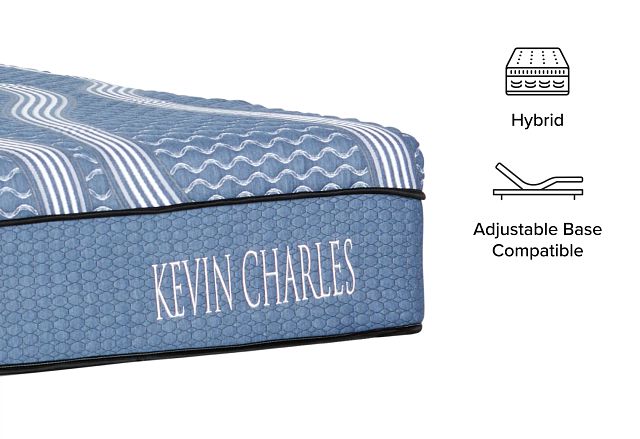 Kevin Charles Miramar Hybrid Hybrid 12" Mattress