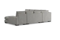 Edgewater Elevation Khaki Large Right Chaise Sectional