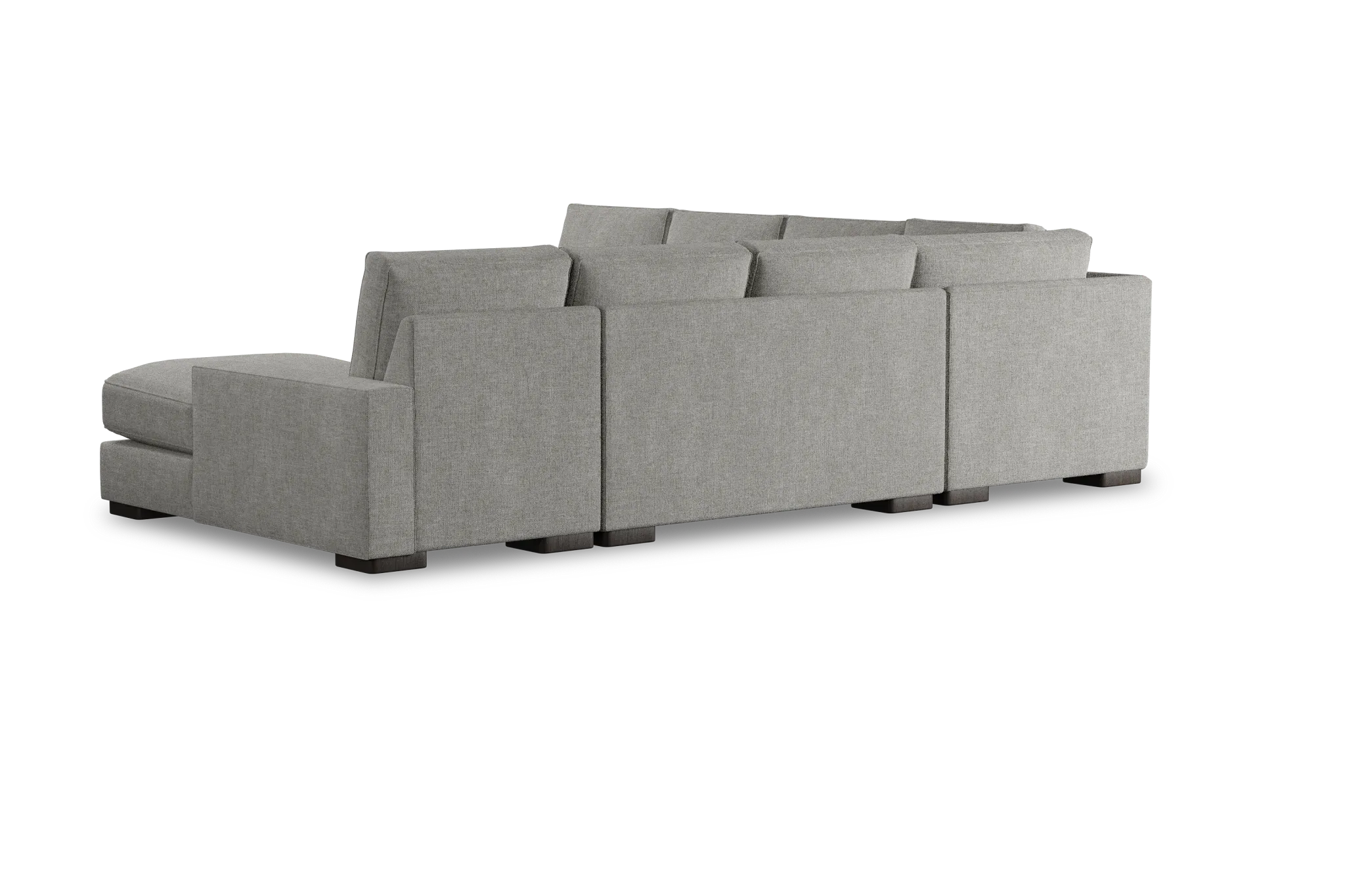 Edgewater Elevation Khaki Large Right Chaise Sectional