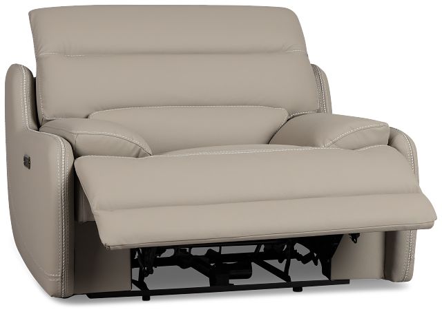 Jett Gray Micro Power Recliner