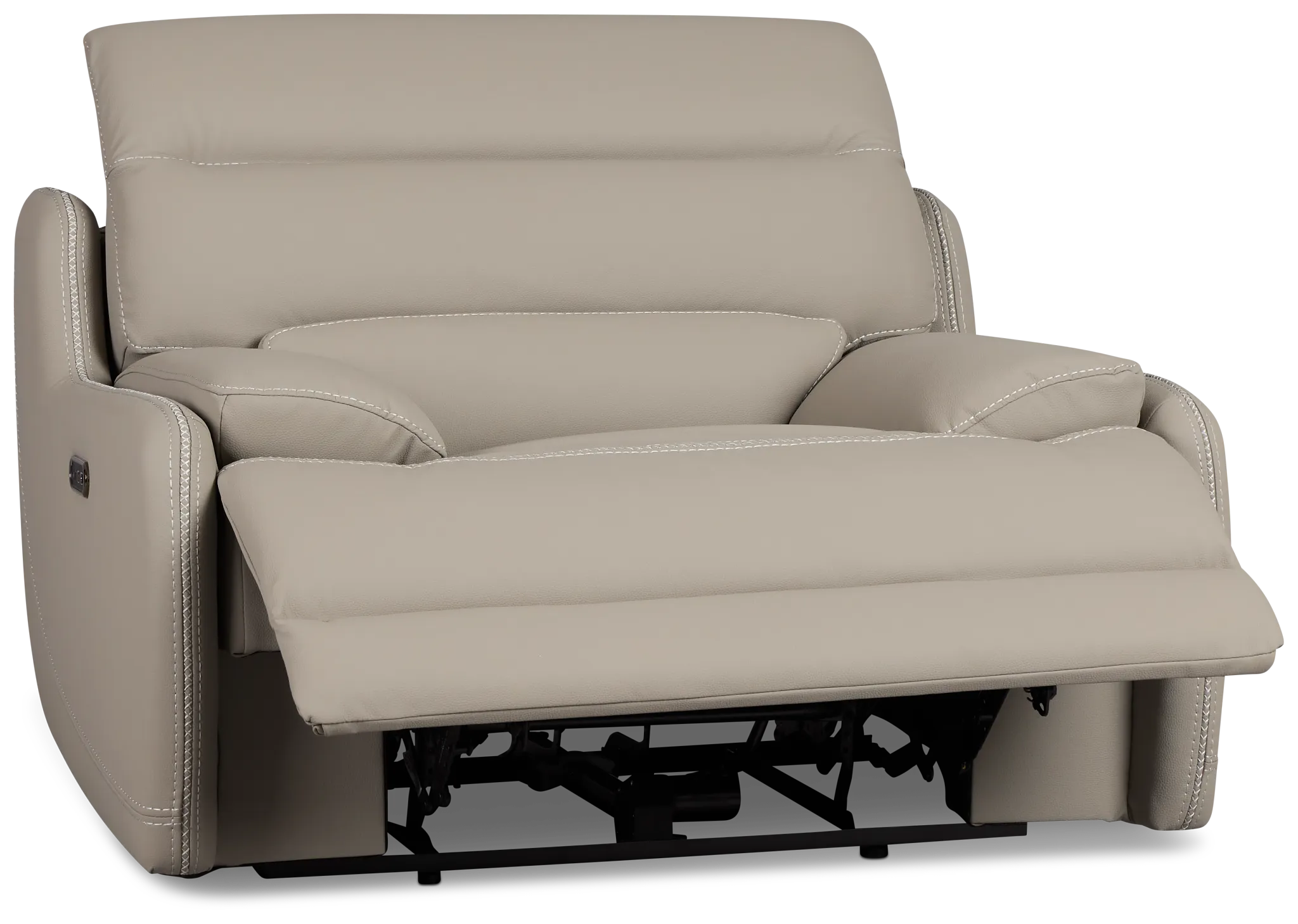 Jett Gray Micro Power Recliner