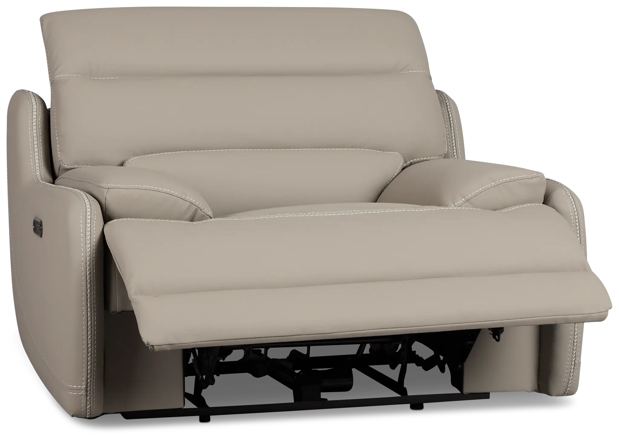 Jett Gray Micro Power Recliner Jett Gray Micro Power Recliner