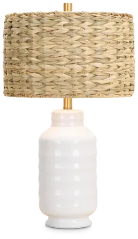 Rafe White Table Lamp