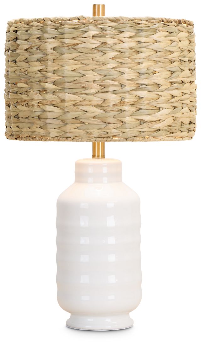 Rafe White Table Lamp