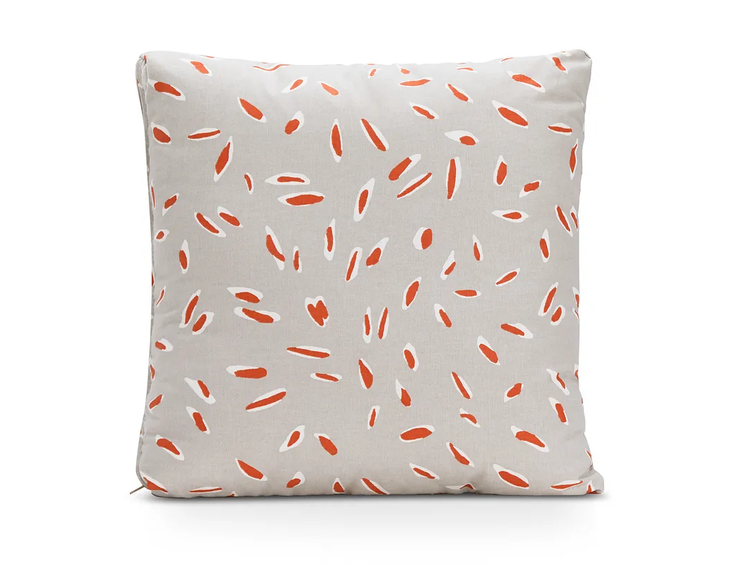 Lynx Coral 18" Square Accent Pillow